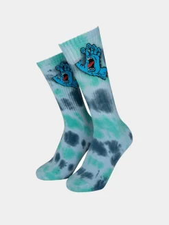 Santa Cruz Socken Screaming Hand Tie Dye
