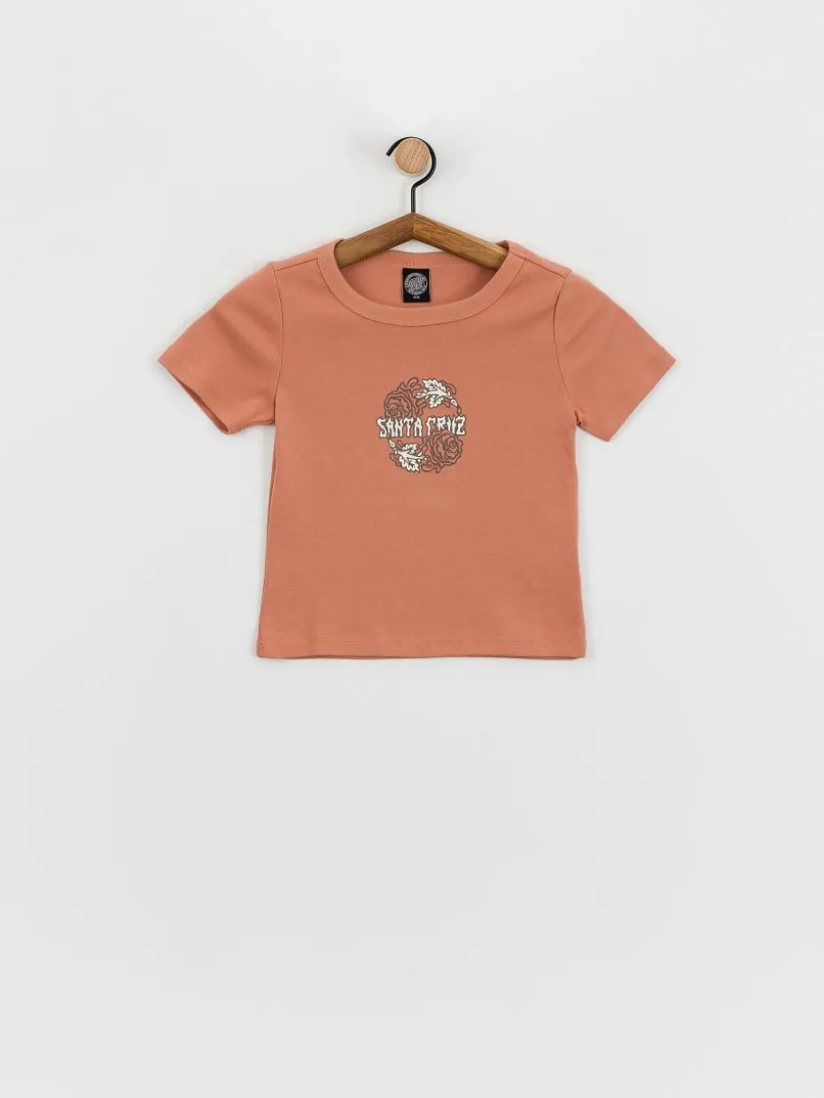 Santa Cruz T-Shirt Dressen Rose Crew Two Front Wmn