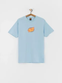 Santa Cruz T-Shirt Oval Check Flame Front