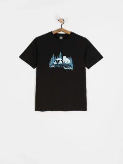 Santa Cruz Woodland Mini Strip Front Wmn T-Shirt