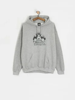 Thrasher Who Cares By Neckface HD Hoodie