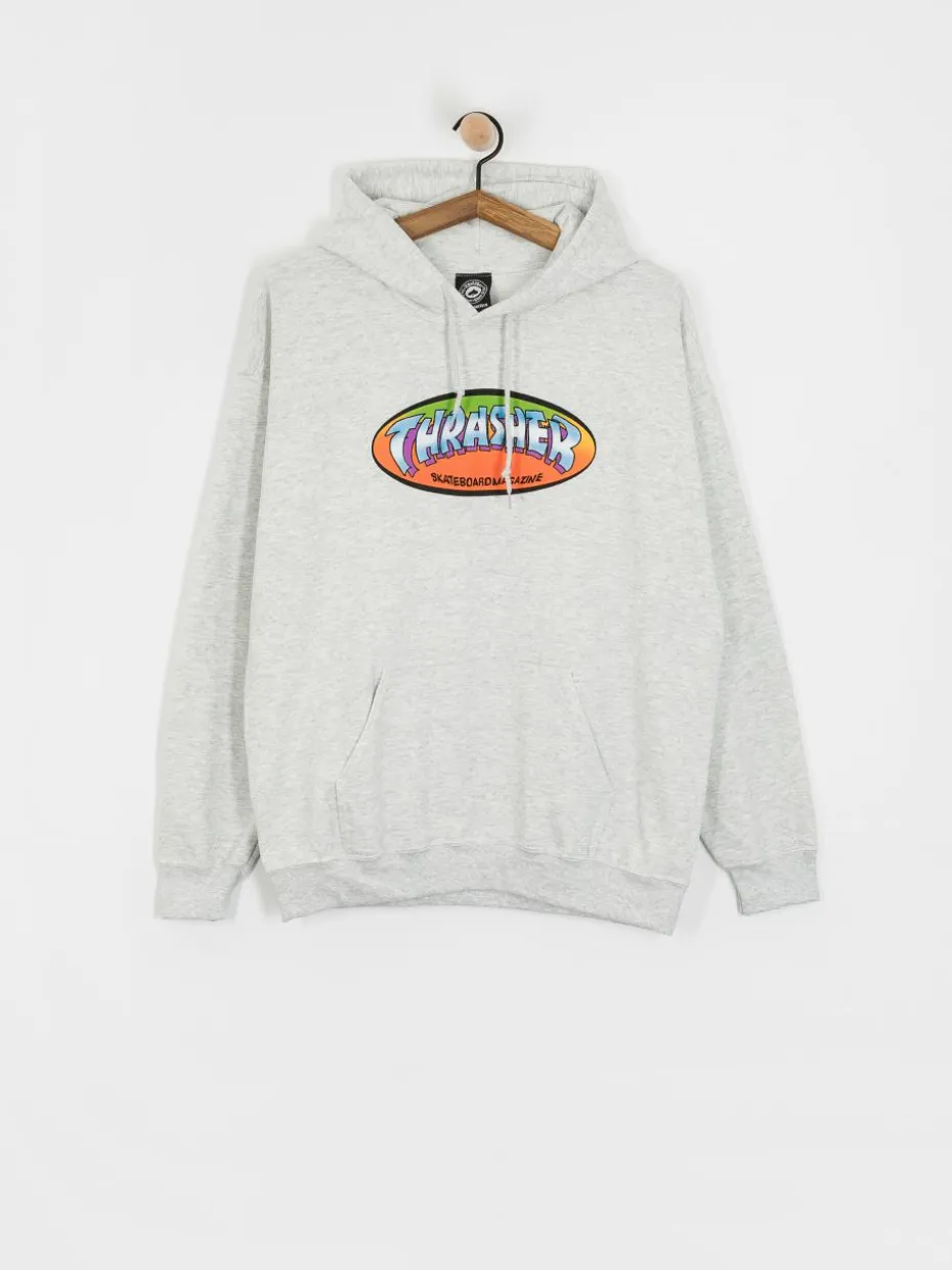 Thrasher X Toy Machine Five by Spanky HD Hoodie