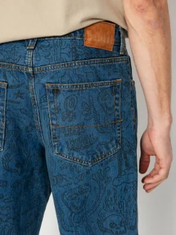 Vans Check 5 Printed Loose Denim Hose