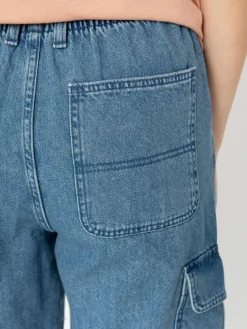 Vans Hose Sidewalk Denim Cargo Wmn