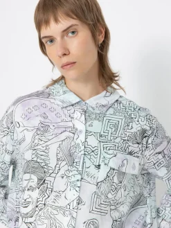 Volcom Fa Ed Merlin Murray Ls Hemd Wmn