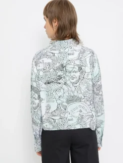 Volcom Fa Ed Merlin Murray Ls Hemd Wmn