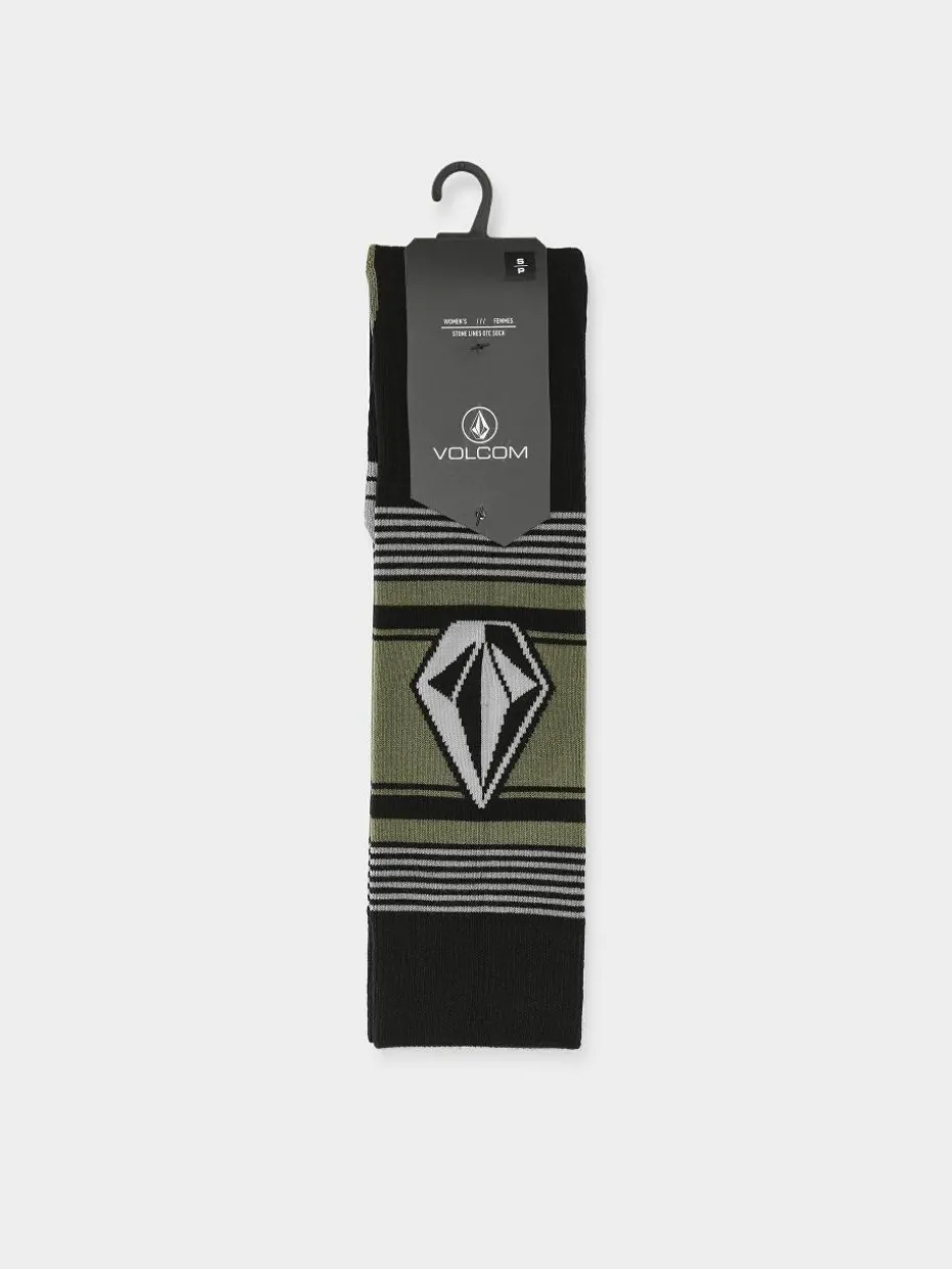 Volcom Socken Stone Lines Otc Wmn