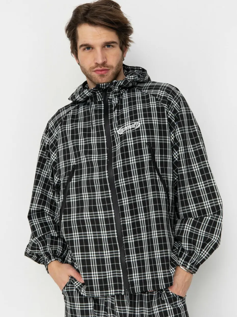 Wasted Paris Yard Tartan Windbreaker Jacke