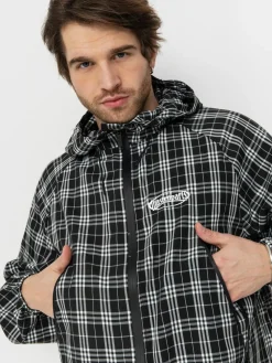 Wasted Paris Yard Tartan Windbreaker Jacke