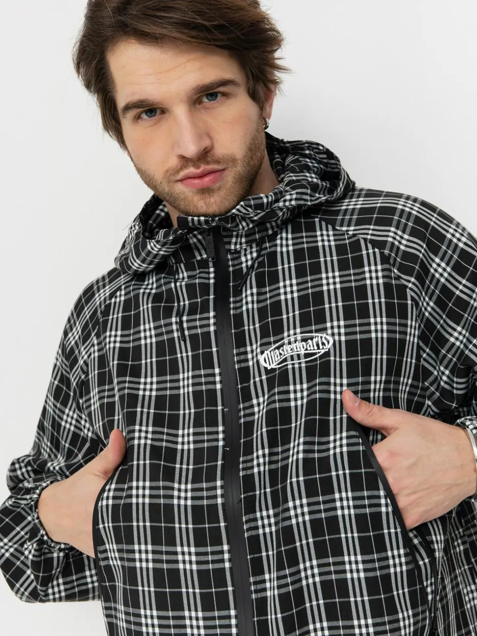 Wasted Paris Yard Tartan Windbreaker Jacke