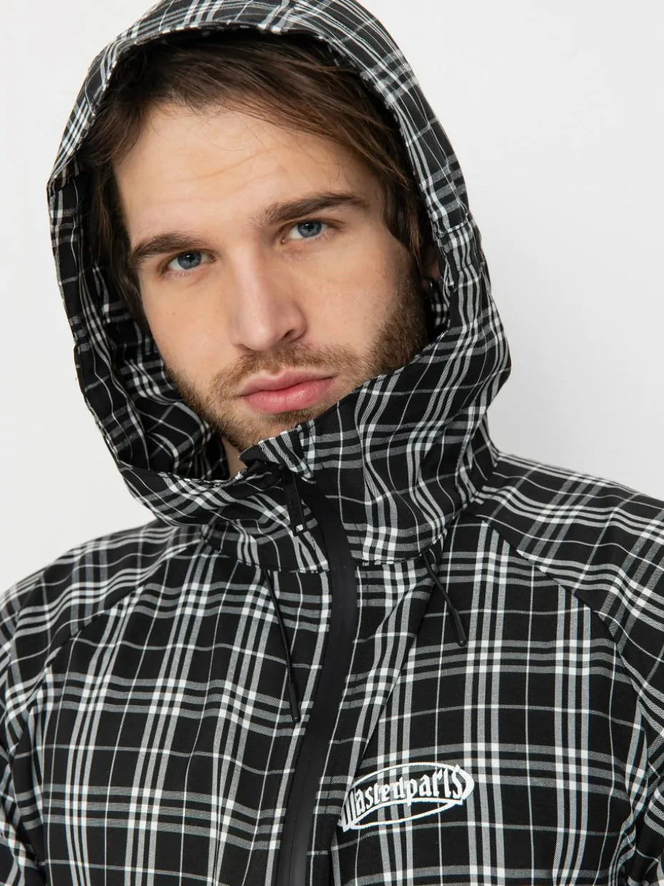 Wasted Paris Yard Tartan Windbreaker Jacke